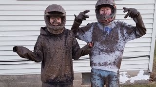 mud sledding