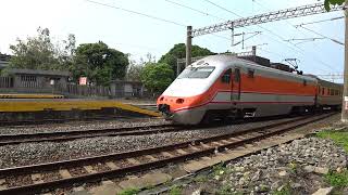 123次自強號通過大林車站 20220412