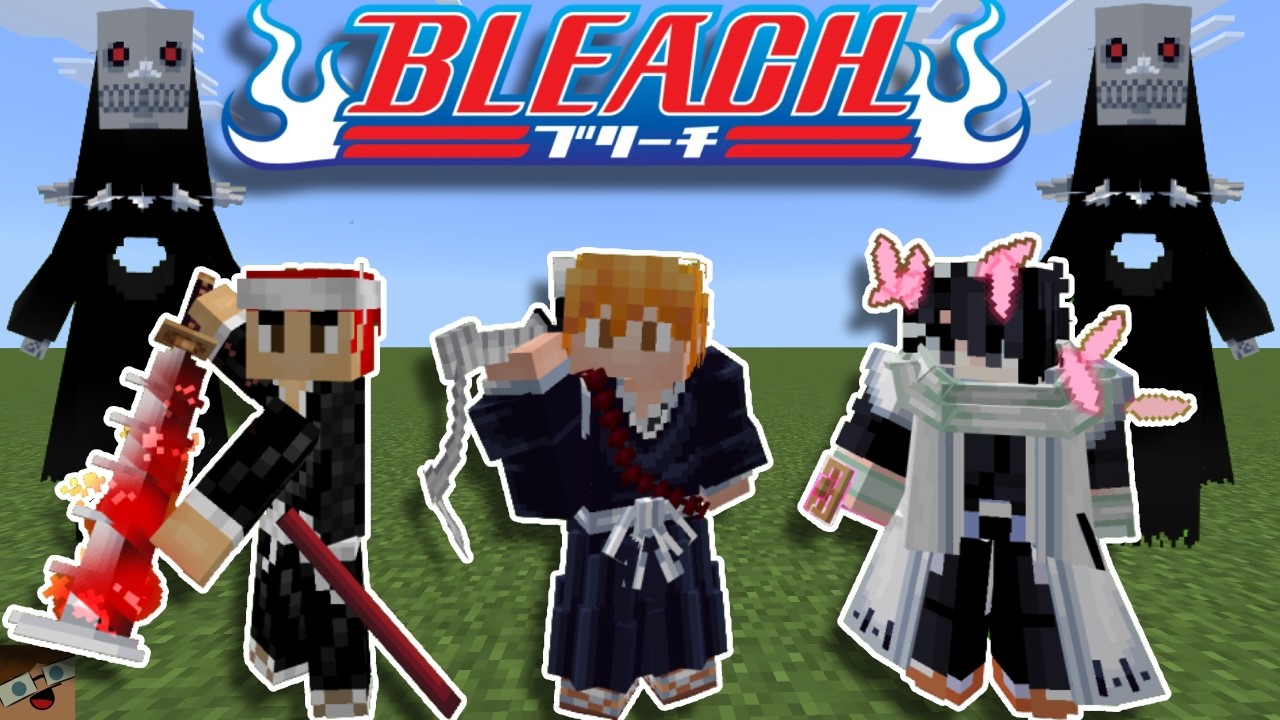 This NEW Bleach Mod Is Amazing (Bleach Addon/Mod For Minecraft Bedrock ...