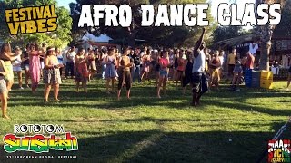 Afro Dance Class - Festival Vibes @ Rototom Sunsplash 2016