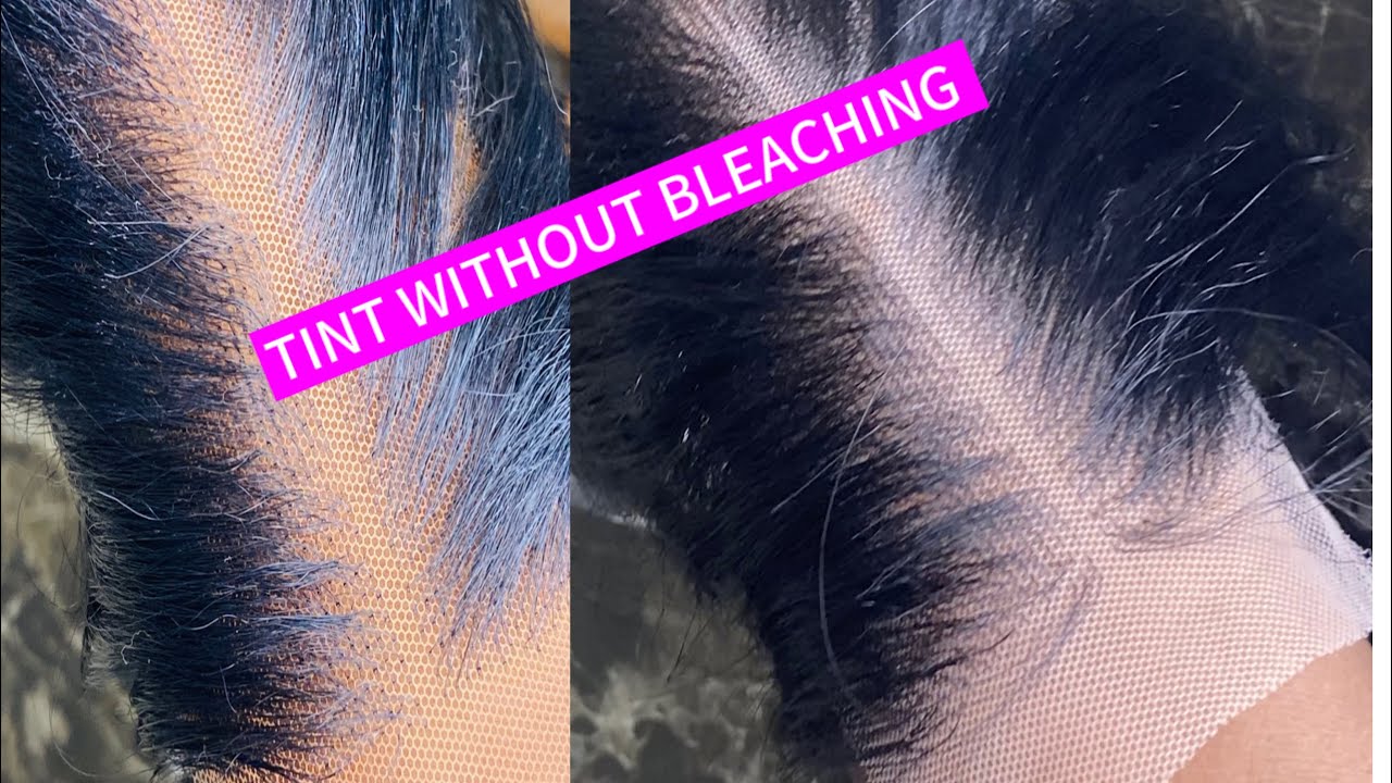 How to tint your lace knots without bleaching/ home made lace tint