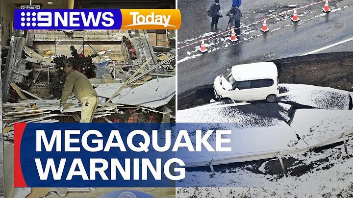 Megaquake warning is in place across Japan after 7.5 magnitude earthquake | 9 News Australia