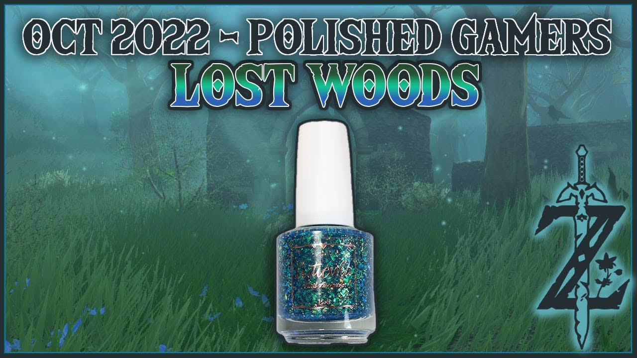 Cuticula Nail Lacquer | Lost Woods | Polished Gamers | Limited Time Exclusive | Live Swatch