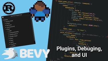Learn Bevy! Plugins, Debugging, and UI (part 3)