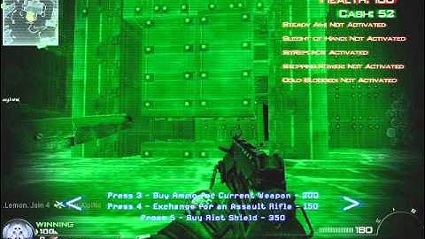 Call of Duty: Modern Warfare 2 Quarantine Chaos Zombie Mod (gameplay/Estate)