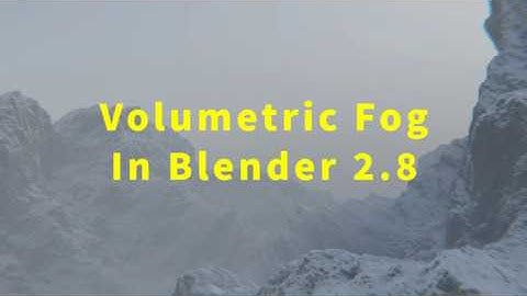 How to Create Fog in Blender