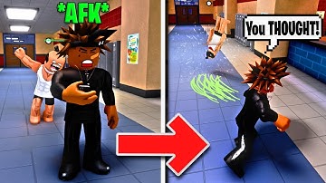 I Pretended To Be AFK With The ADMIN Fighting Style