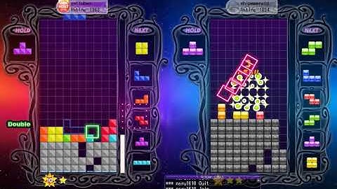 Tetris Online Poland - Playing with whipemerald (I almost broke my hold button)