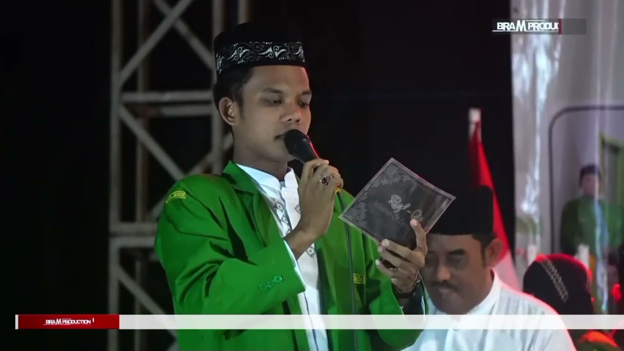 Pembukaan MC Gebyar Sholawat Menggelegarrrr ...  Acara Maulud Nabi Muhammad SAW. GP Ansor Brengkok