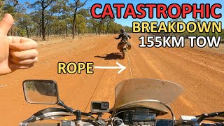BROKEN DOWN & STRANDED IN THE AUSTRALIAN OUTBACK || DRZ400E ADVENTURE RIDE