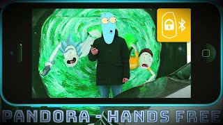 Функция HANDS FREE сигнализации Pandora используя телефон как метку / включаем режим свободные руки