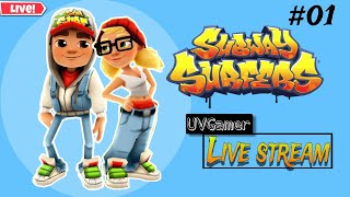 SUBWAY SURFERS GAME LIVE || LIVE GAME || #01