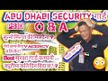 🇦🇪Abu Dhabi Security गार्ड प्रश्नोत्तर Q&amp;A🇦🇪 PSBD प्रश्नोत्तर#motivation@Life Dubai With Raju Thapa 