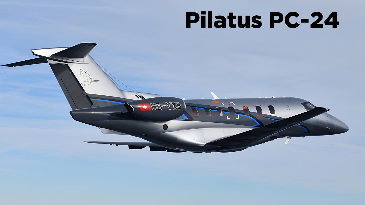 Новый Pilatus PC 24 — самый универсальный бизнес-джет из когда-либо созданных!