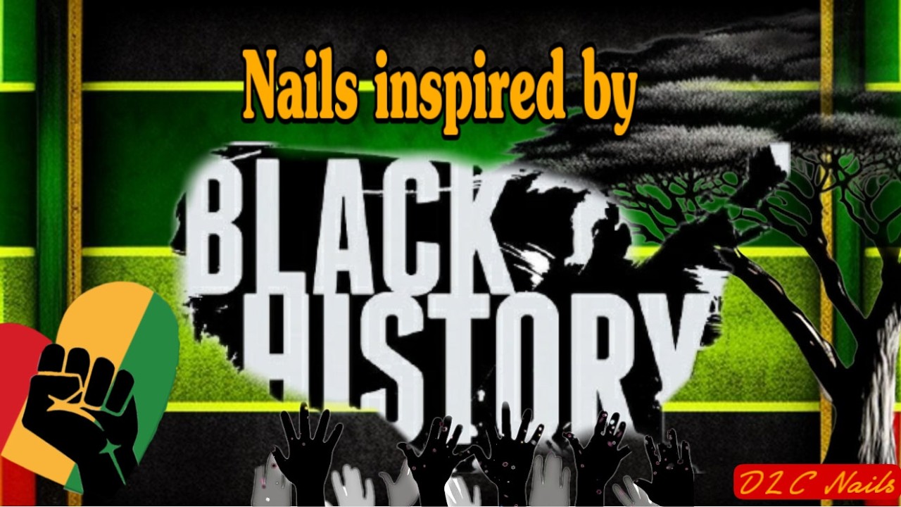 ✊🏽Nails inspired by Black History♥️💛💚