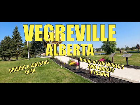 Vegreville, Alberta. Home of the Enormous Easter Egg!