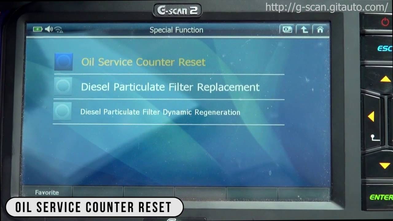 [Gscan2] Oil Service Counter Reset for Jaguar XF 3L Diesel Engine