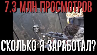 Видео Сколько я зарабатываю за миллион просмотров | Статистика и демонетизация (автор: Zё)