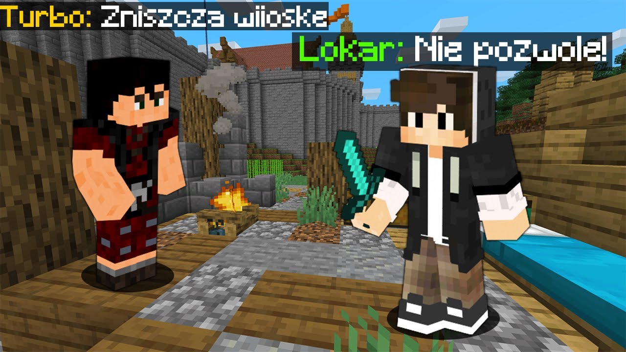 KTOŚ CHCE ZNISZCZYĆ LOKAROWICE w Minecraft!