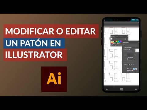 ¿Cómo modificar o editar un patrón en ILLUSTRATOR paso a paso?