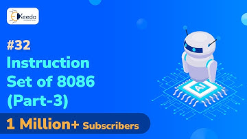 Instruction set of 8086 (PART 3) | Instruction Set and Programming of 8086 | Microprocessor