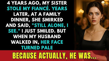 My Sister Stole My Fiancé — 4 Years Later, She Laughed At Dinner… Until My Husband Walked In...