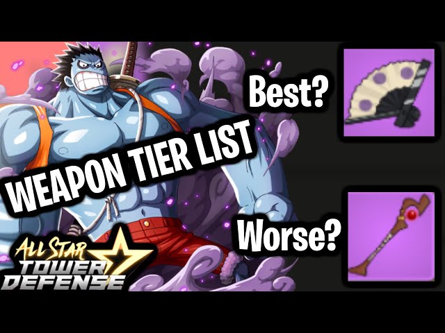 ASTD Halloween Event Weapon Tier List  All Star Tower Defense (Roblox) 