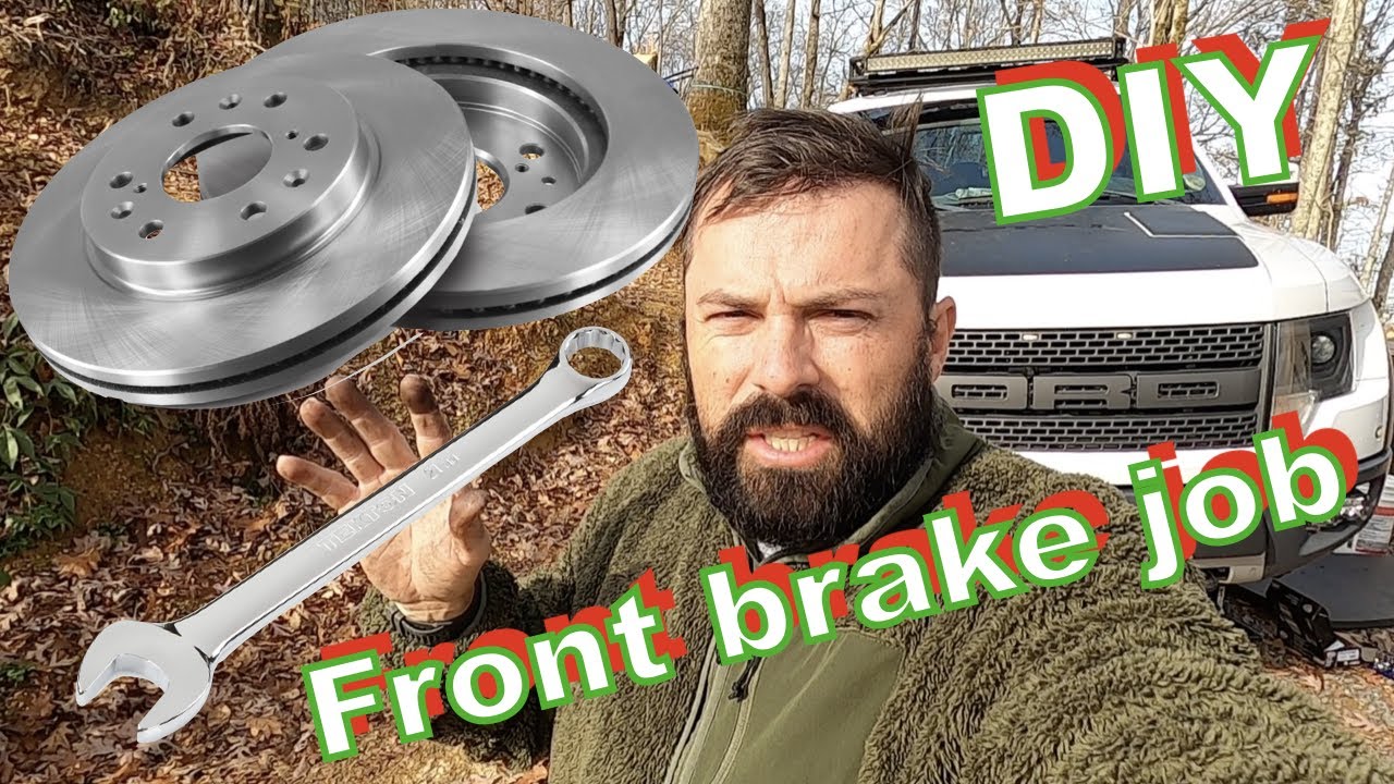 How to replace front brake pads & rotors [carquest] YouTube