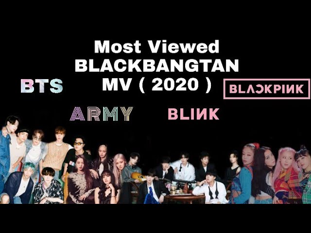 [ 2020 Only ] Most Viewed BLACKBANGTAN MV  | blackbangtan forever class=
