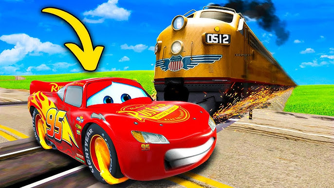 UM DOS MELHORES JOGO DE FILME DA DISNEY-PIXAR DE PS2: CARROS (RELÂMPAGO  MCQUEEN) KATIAAU!! 