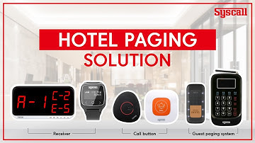 SYSCALL Hotel Paging Solution