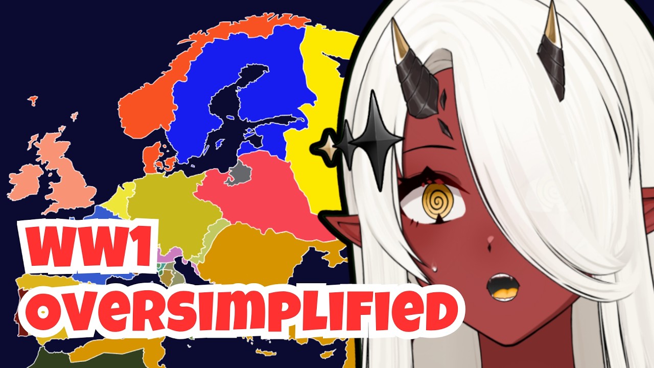 FIRST TIME Learning About WW1 by Oversimplified! | Red React