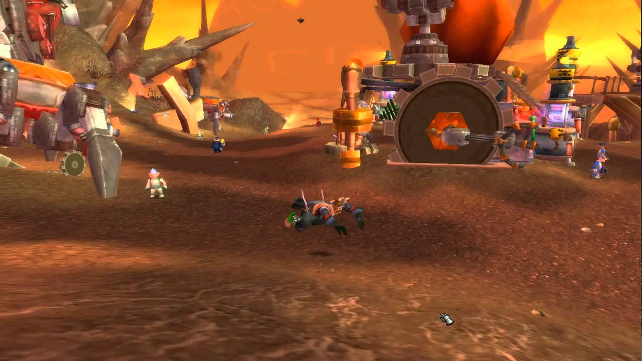 World of Warcraft Swim on Land! YouTube