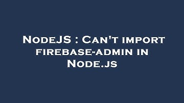 NodeJS : Can