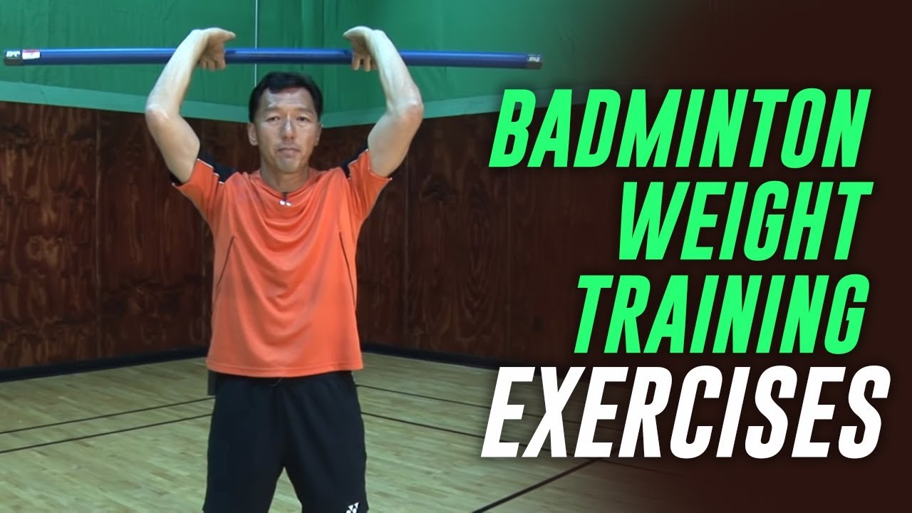 Badminton Tips - Weight Training Exercises Part 1 - Coach Andy Chong