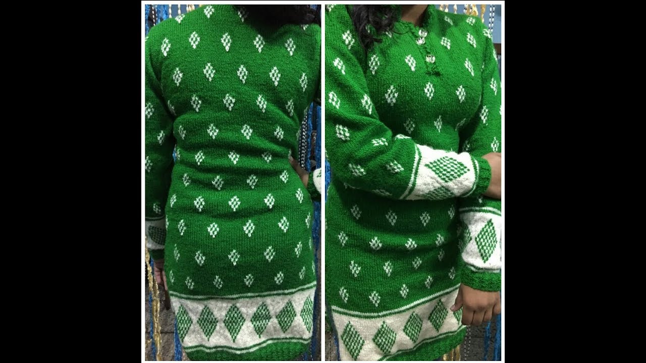 top /kurti/sweater design 