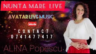 NUNTA MARE LIVE 2021 Alina Popescu &amp; Formația AVATAR LIVE MUSIC