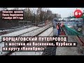 #23. БОРЩАГОВСКИЙ ПУТЕПРОВОД + мостики на Василенко, Курбаса и "Колибрисе" - 07.11.2019