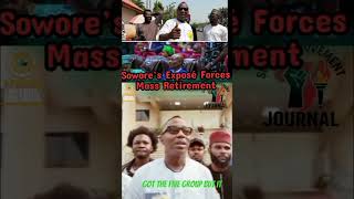 500 Police Officers Sent Home After Sowore’s Consistent Struggle Exposes Age Fraud. #sowore