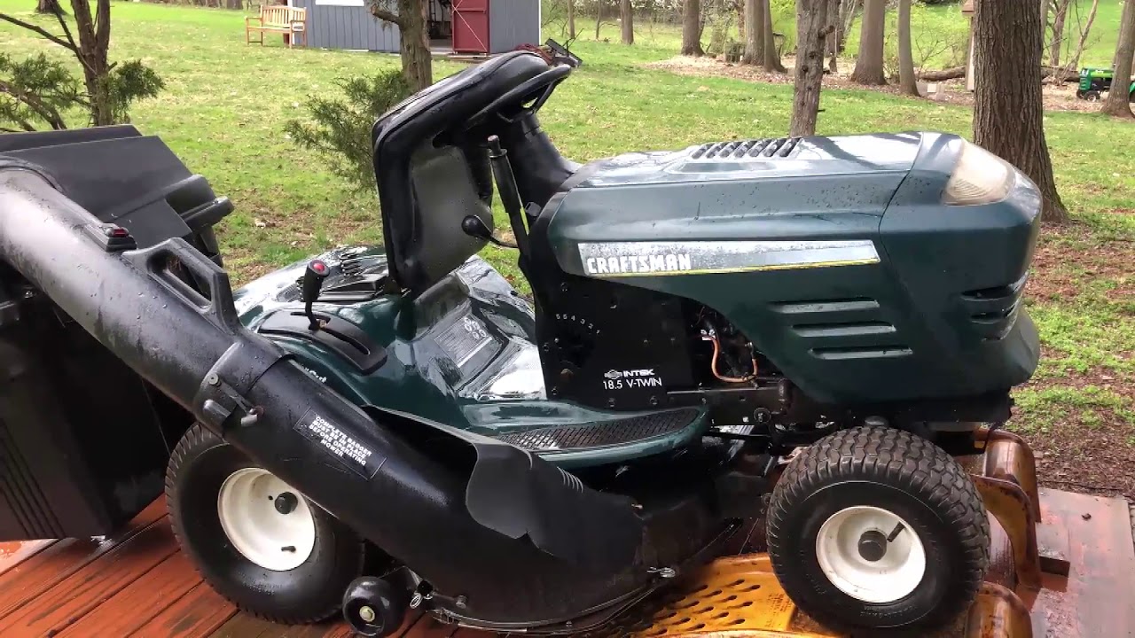 Craftsman Lawn Tractor USA YouTube