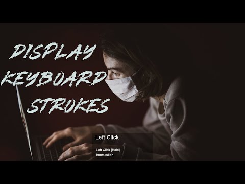 How To Add On-Screen Keystrokes Display While Recording The Video | Dr. K Tech Specialist
