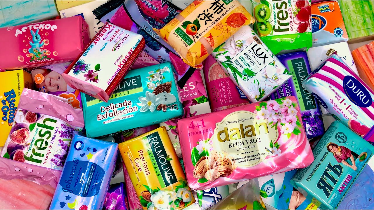 Powder Pastels - ASMR Huge! SOAP HAUL Opening, Unboxing, Unpacking, Unwrapping International Soaps