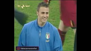 Italy vs. Scotland 26/3/2005 World Cup 2006 Qualification. Fabio Cannavaro