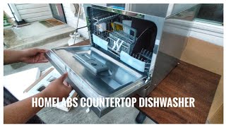 My hOmeLabs Digital Countertop Dishwasher Arrived Damaged