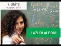 LAZCA DERSLER - LAZURİ DERSEPE - 1. Ünite : Lazuri Alboni/ Laz Alfabesi