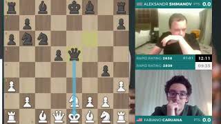 AMAZING MATE!! Fabiano Caruana vs Aleksandr Shimanov || ChessKid Cup 2023 - R1