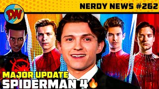 MCU Spiderman 4 Updates, Thor 5, The Flash Sequel, Miles Morales Movie | Nerdy News #262