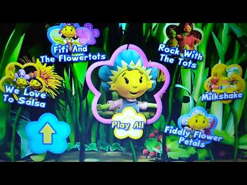 dvd menu walkthrough Fifi and the flowertots chocolate surprise UK DVD 2006