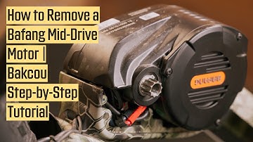How to remove a Bafang Mid Drive motor from your Bakcou eBike
