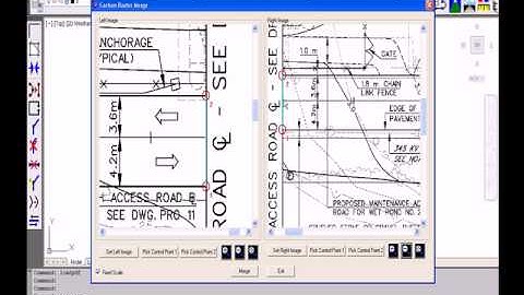 Working with a PDF in Carlson Takeoff
